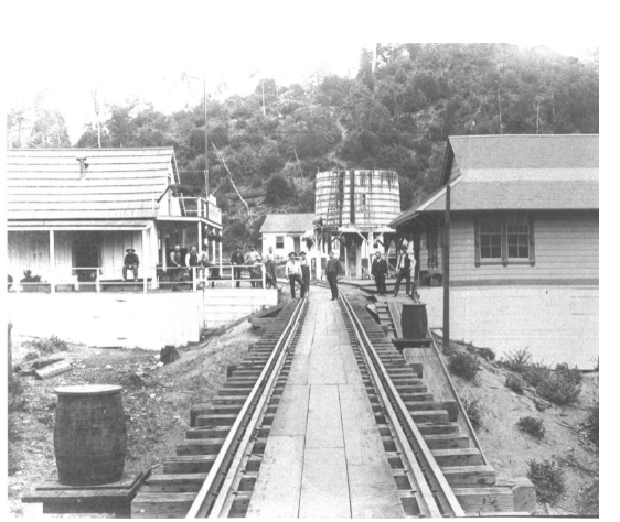 The Santa Cruz Rail Road, Built by Giants